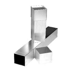 CAIXA DE AÇO INOX PARA ESTERILIZAR PIPETAS 100X100X400MM