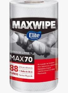 PANO DE LIMPEZA MAXWIPE MAX70 ROLO 88 PANOS 207481 ELITE