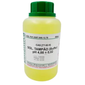 SOLUCAO TAMPAO (BUFFER) PH 4,00 500ML DINÂMICA