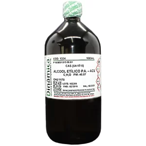 ALCOOL ETILICO 96% PA 1L