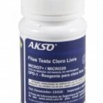 FITAS TESTE PARA PH - 100 TESTES (USO EXCLUSIVO MICRO 7 / MICRO 20) AKSO