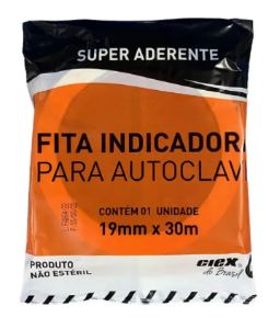 FITA INDICADORA PARA AUTOCLAVE 19MM X 30M CIEX